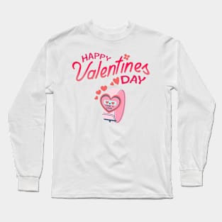 Happy Valentines Day - Time 4 Love! Long Sleeve T-Shirt